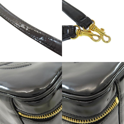 CHANEL シャネル バニティ ココマーク ゴールド金具 2WAY ハンドバッグ パテントレザー レディース 中古