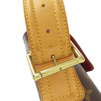 LOUIS VUITTON ルイヴィトン M51163 ヴィバ・シテGM ショルダーバッグ モノグラムキャンバス レディース 中古