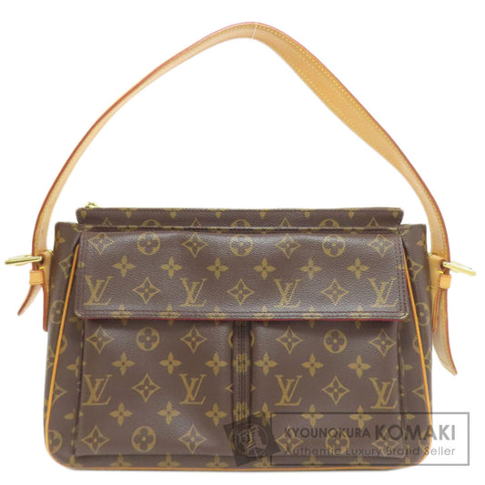 LOUIS VUITTON ルイヴィトン M51163 ヴィバ・シテGM ショルダーバッグ モノグラムキャンバス レディース 中古