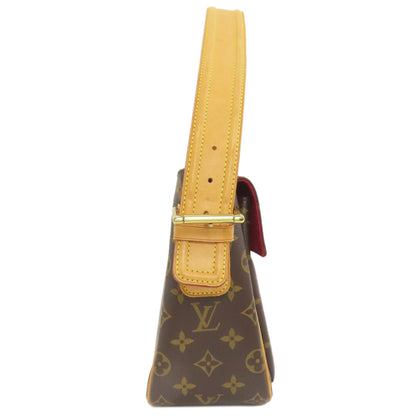 LOUIS VUITTON ルイヴィトン M51163 ヴィバ・シテGM ショルダーバッグ モノグラムキャンバス レディース 中古