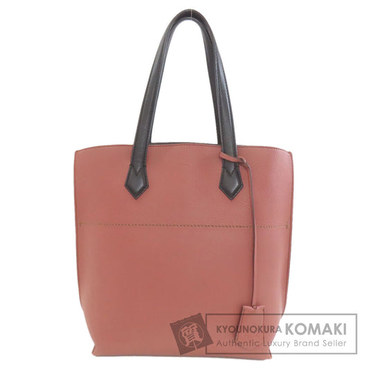 FENDI フェンディ オールイン ショッピング トートバッグ レザー レディース 中古