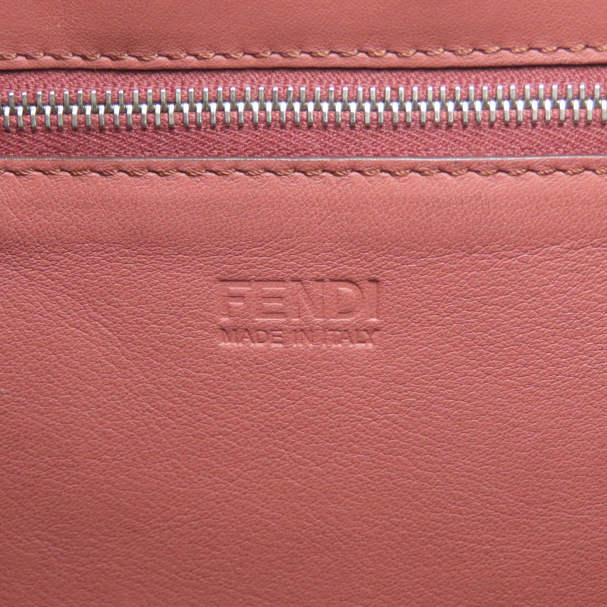 FENDI フェンディ オールイン ショッピング トートバッグ レザー レディース 中古