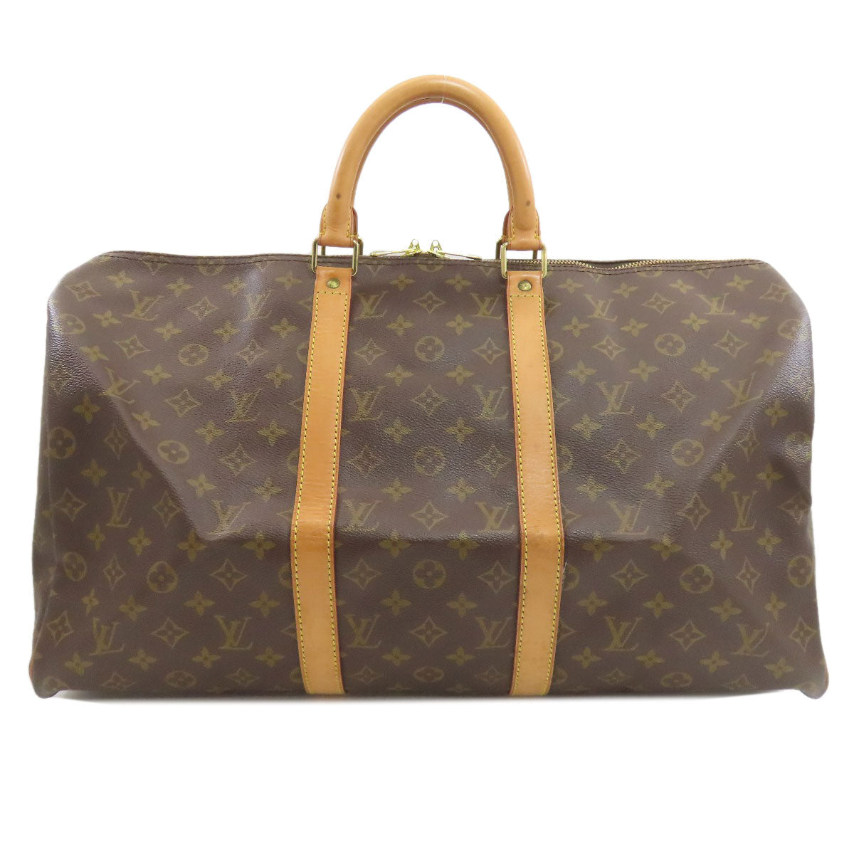 LOUIS VUITTON ルイヴィトン M41416 キーポル50 ボストンバッグ モノグラムキャンバス レディース 中古