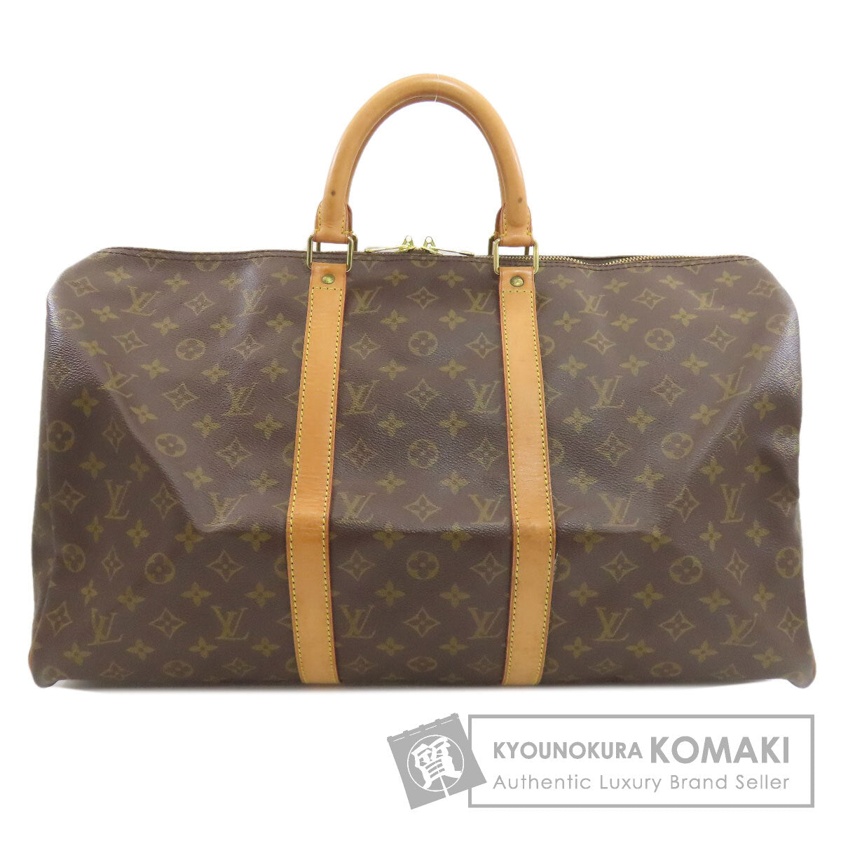 LOUIS VUITTON ルイヴィトン M41416 キーポル50 ボストンバッグ モノグラムキャンバス レディース 中古