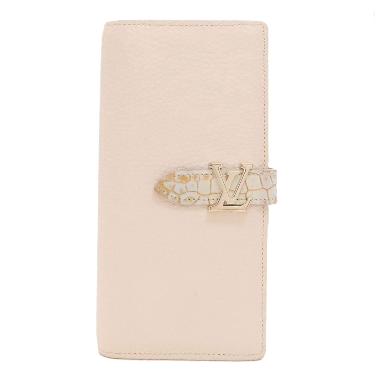 LOUIS VUITTON ルイヴィトン ヴェルティカルウォレット 長財布（小銭入れあり） トリヨン レディース 中古