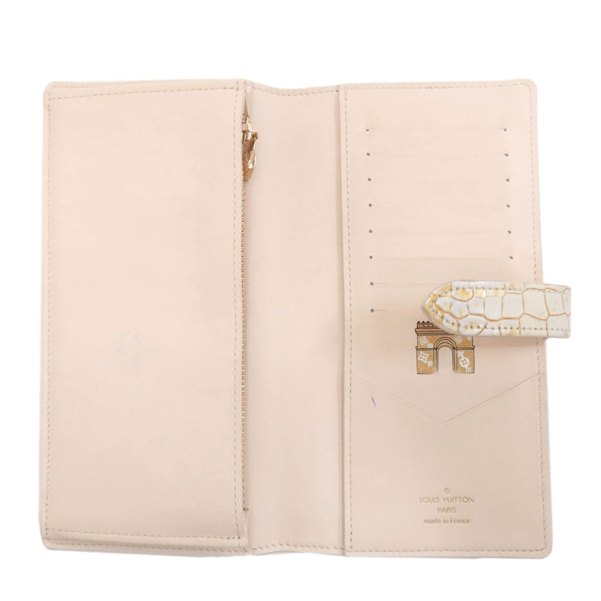 LOUIS VUITTON ルイヴィトン ヴェルティカルウォレット 長財布（小銭入れあり） トリヨン レディース 中古