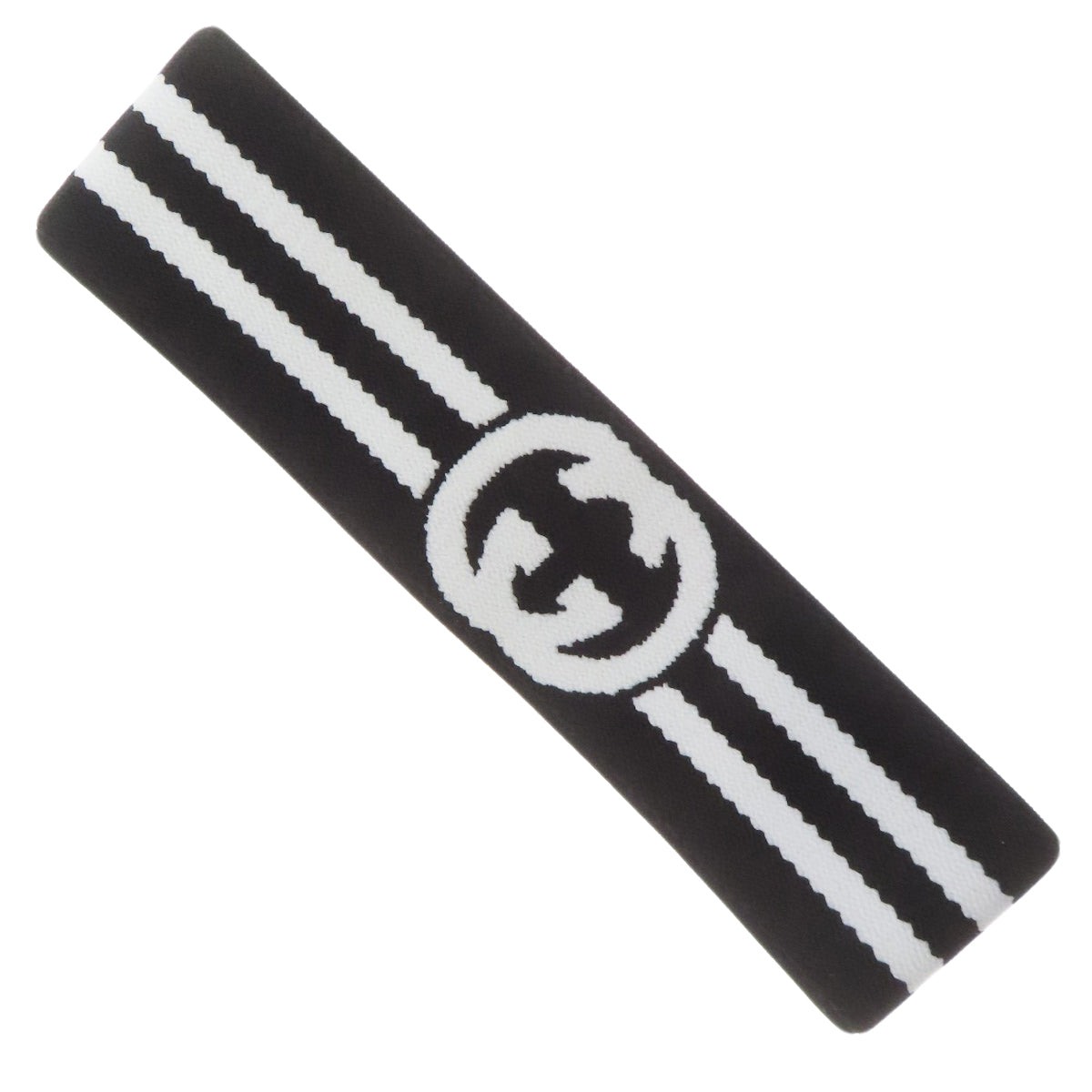 GUCCI グッチ 676646 インターロッキングG ヘアアクセサリー ポリエステル レディース 中古