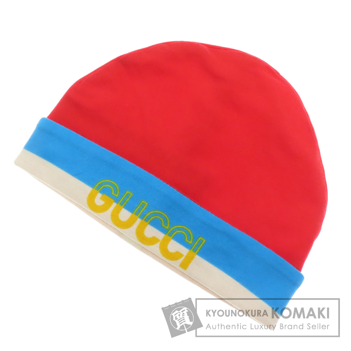 GUCCI グッチ 727887 ベビーハット ビーニー帽 帽子 コットン レディース 中古