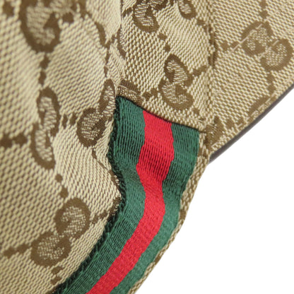 GUCCI グッチ 200035 GG柄 帽子 キャンバス レディース 中古