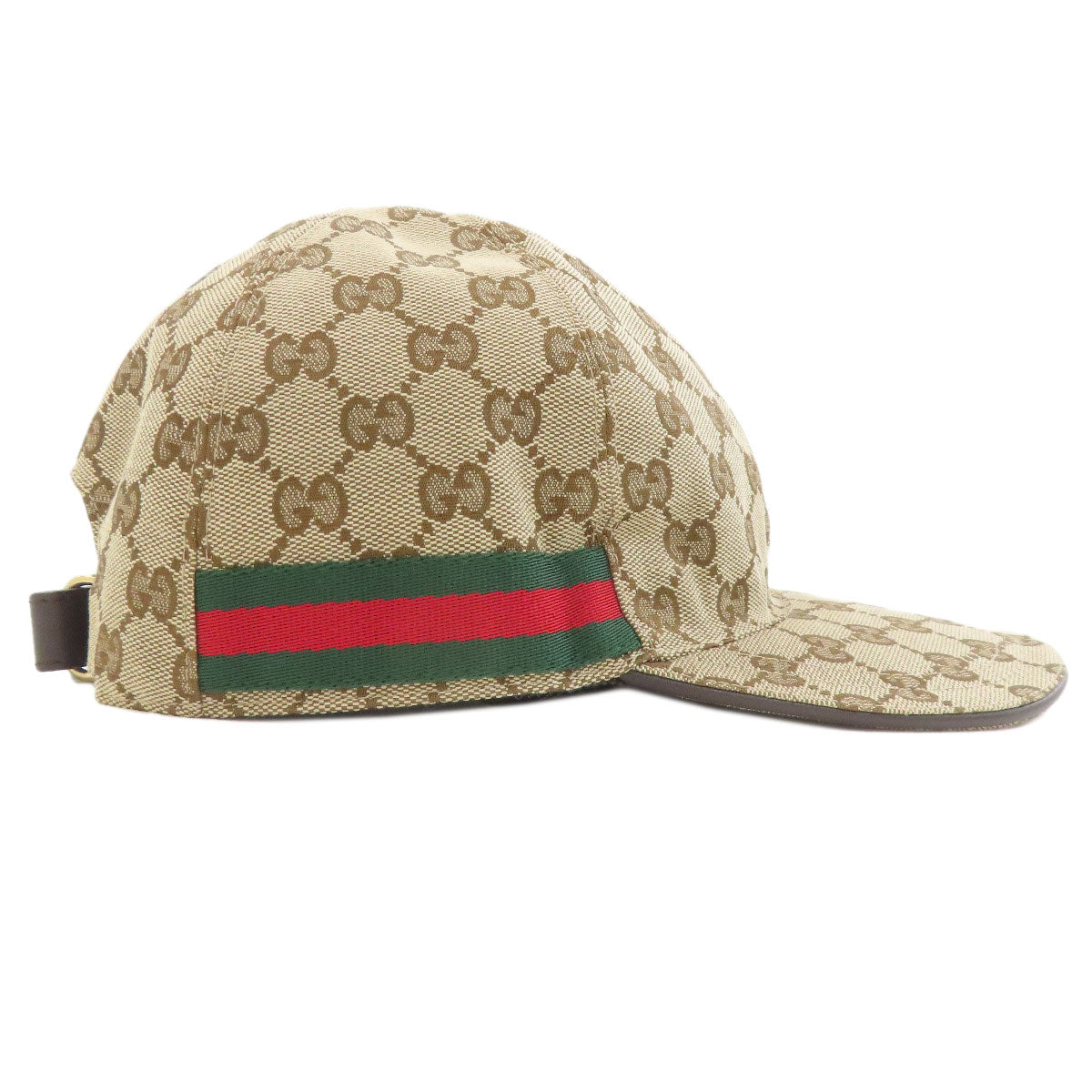 GUCCI グッチ 200035 GG柄 帽子 キャンバス レディース 中古