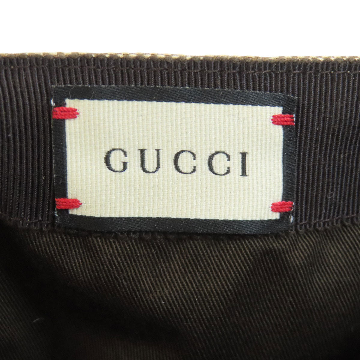GUCCI グッチ 200035 GG柄 帽子 キャンバス レディース 中古