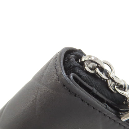CHANEL シャネル マトラッセ シルバー金具 長財布（小銭入れあり） カーフ レディース 中古