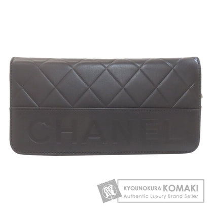 CHANEL シャネル マトラッセ シルバー金具 長財布（小銭入れあり） カーフ レディース 中古