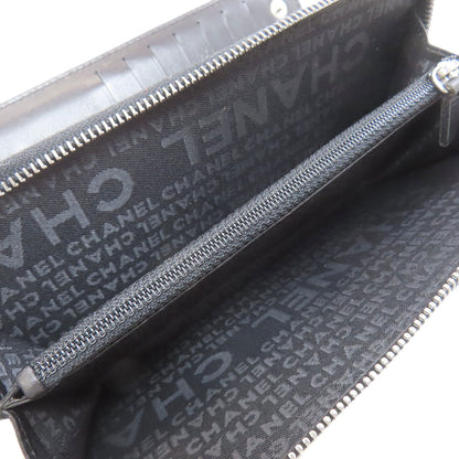 CHANEL シャネル マトラッセ シルバー金具 長財布（小銭入れあり） カーフ レディース 中古