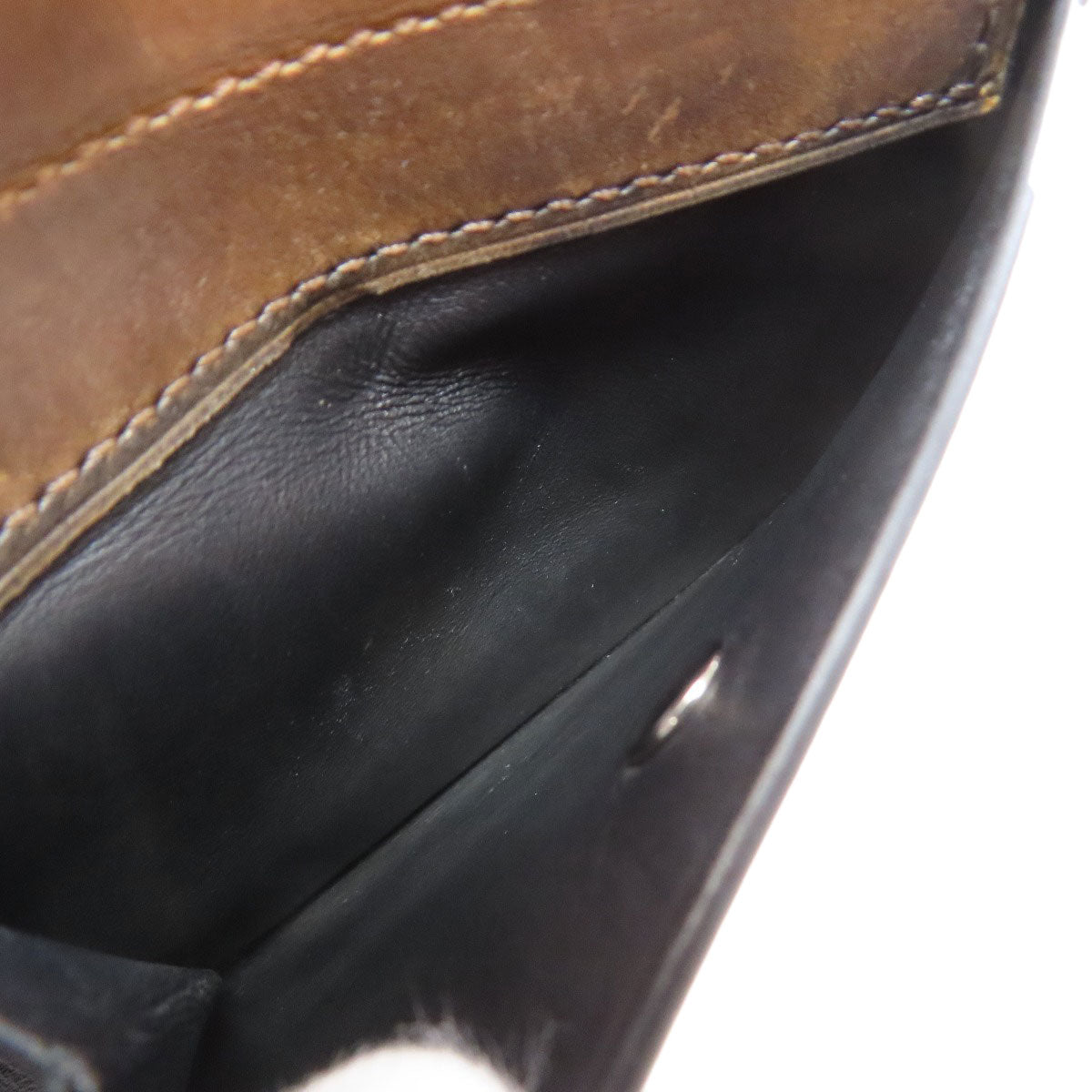 Berluti ベルルッティ カリグラフィー 二つ折り財布（小銭入れあり） レザー レディース 中古