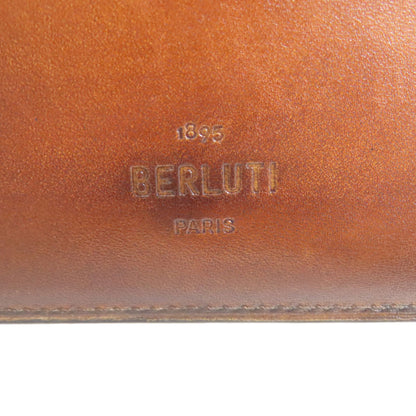 Berluti ベルルッティ カリグラフィー 二つ折り財布（小銭入れあり） レザー レディース 中古