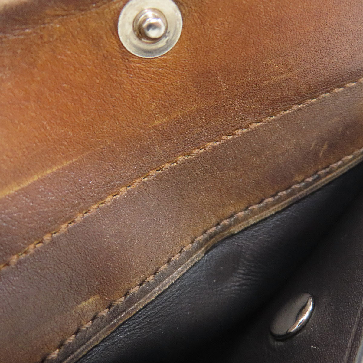 Berluti ベルルッティ カリグラフィー 二つ折り財布（小銭入れあり） レザー レディース 中古