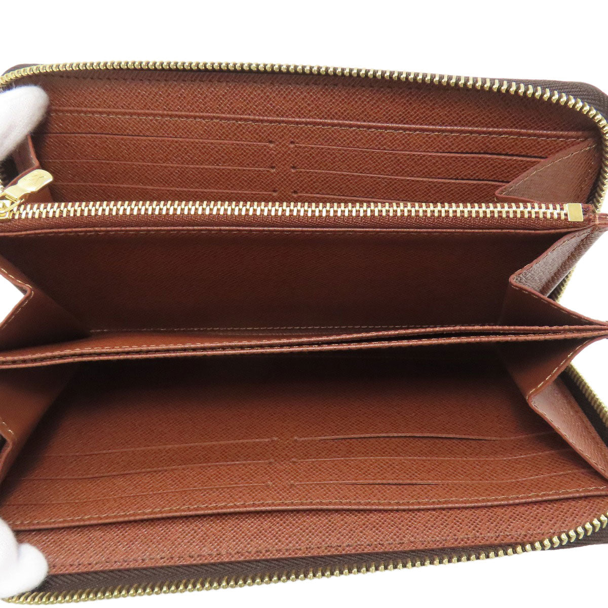 LOUIS VUITTON ルイヴィトン M42616 ジッピー・ウォレット 長財布（小銭入れあり） モノグラムキャンバス レディース 中古
