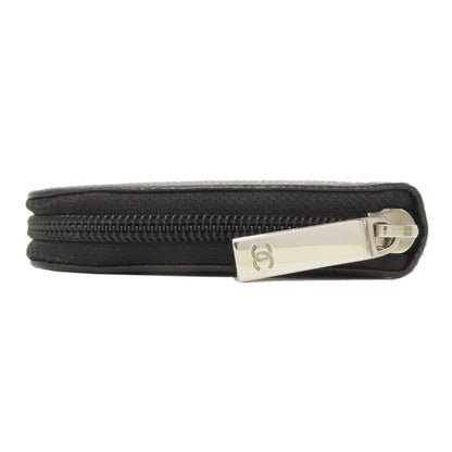 CHANEL シャネル ココマーク シルバー金具 長財布（小銭入れあり） グレインド カーフスキン レディース 中古