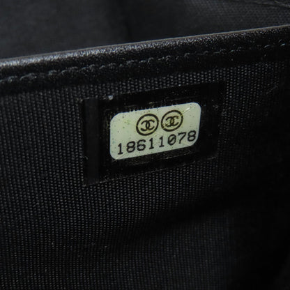 CHANEL シャネル ココマーク シルバー金具 長財布（小銭入れあり） グレインド カーフスキン レディース 中古