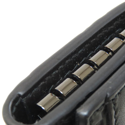 GUCCI グッチ 237509 GGシグネチャー シマ キーケース レザー レディース 中古