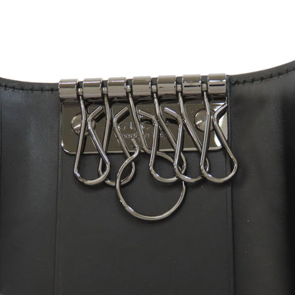 GUCCI グッチ 237509 GGシグネチャー シマ キーケース レザー レディース 中古