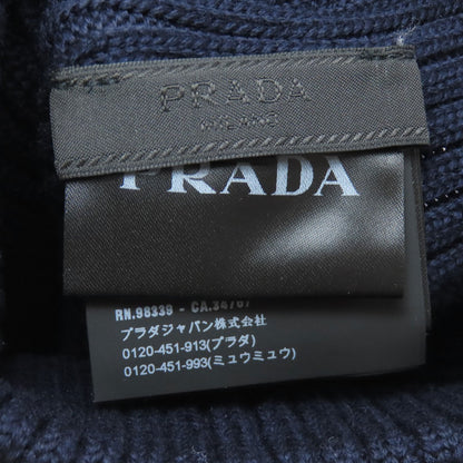 PRADA プラダ ニット帽 帽子 ウール レディース 中古