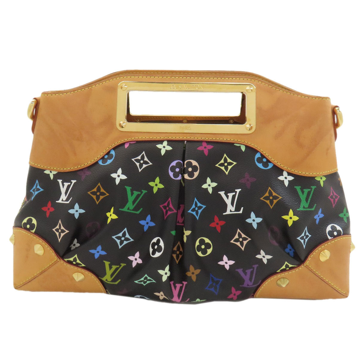 LOUIS VUITTON ルイヴィトン M40256 ジュディMM ハンドバッグ モノグラムマルチカラー レディース 中古
