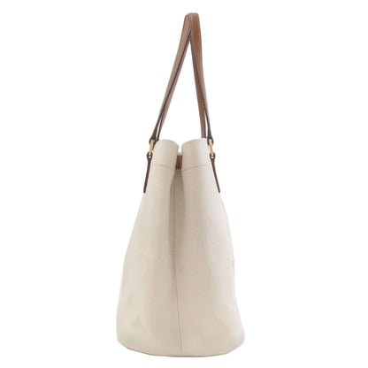 PRADA プラダ 1BG355 ロゴ トートバッグ キャンバス レディース 中古