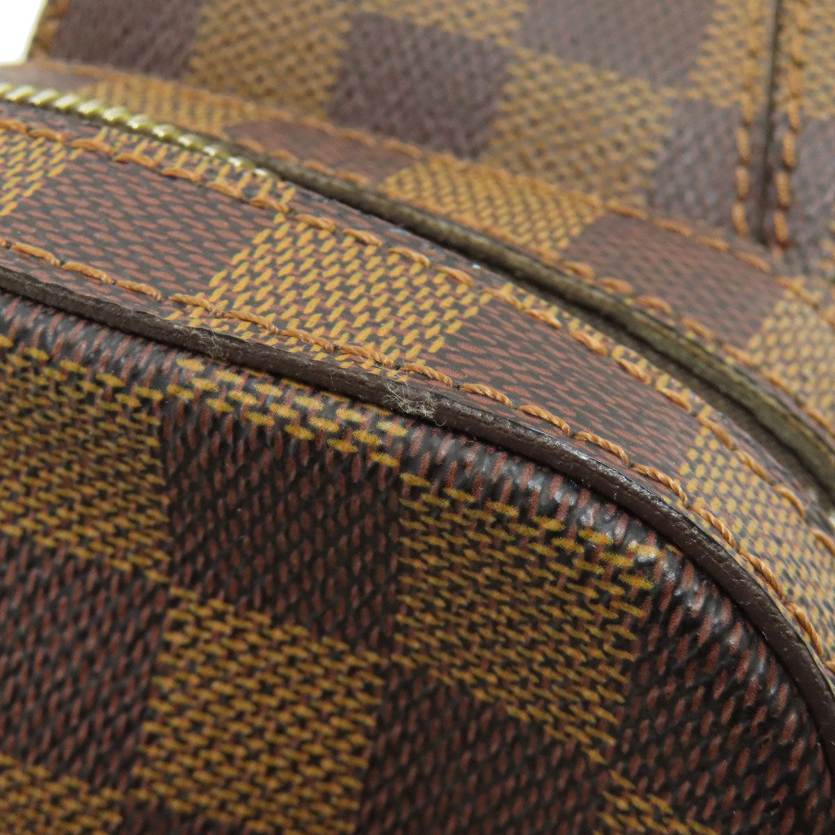 LOUIS VUITTON ルイヴィトン N51994 ジェロニモス ボディバッグ ダミエキャンバス レディース 中古