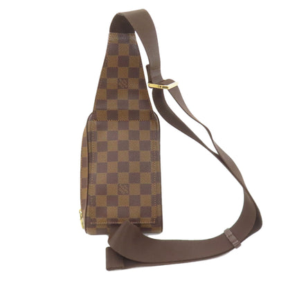 LOUIS VUITTON ルイヴィトン N51994 ジェロニモス ボディバッグ ダミエキャンバス レディース 中古