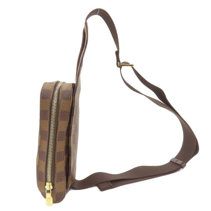 LOUIS VUITTON ルイヴィトン N51994 ジェロニモス ボディバッグ ダミエキャンバス レディース 中古