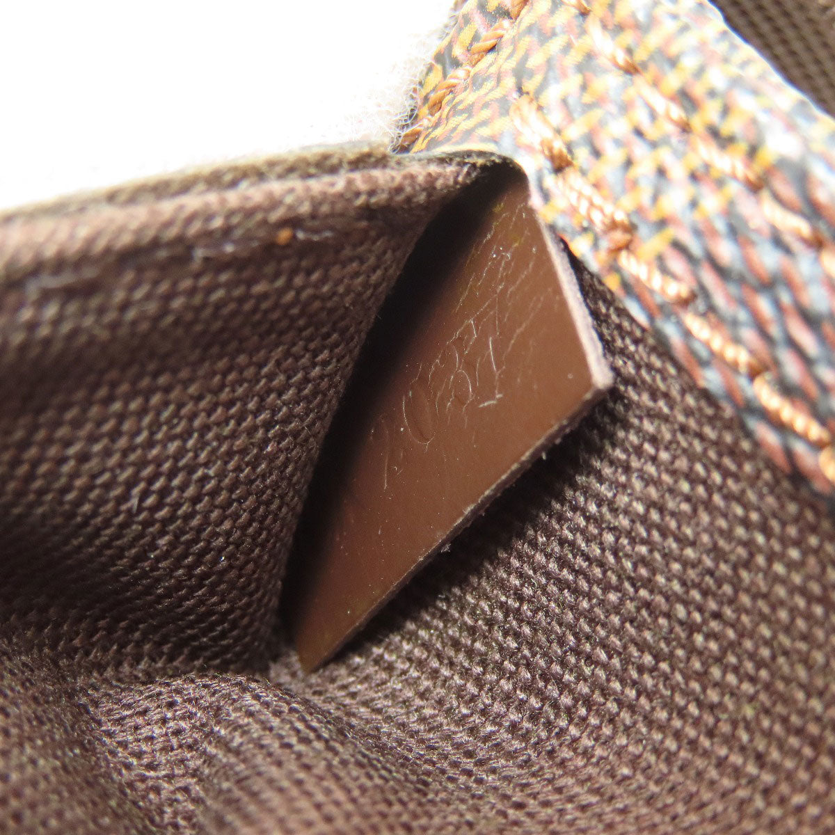 LOUIS VUITTON ルイヴィトン N51994 ジェロニモス ボディバッグ ダミエキャンバス レディース 中古