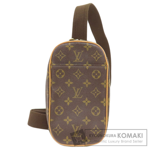 LOUIS VUITTON ルイヴィトン M51870 ポシェット・ガンジュ ボディバッグ モノグラムキャンバス レディース 中古