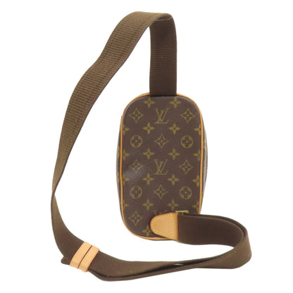 LOUIS VUITTON ルイヴィトン M51870 ポシェット・ガンジュ ボディバッグ モノグラムキャンバス レディース 中古