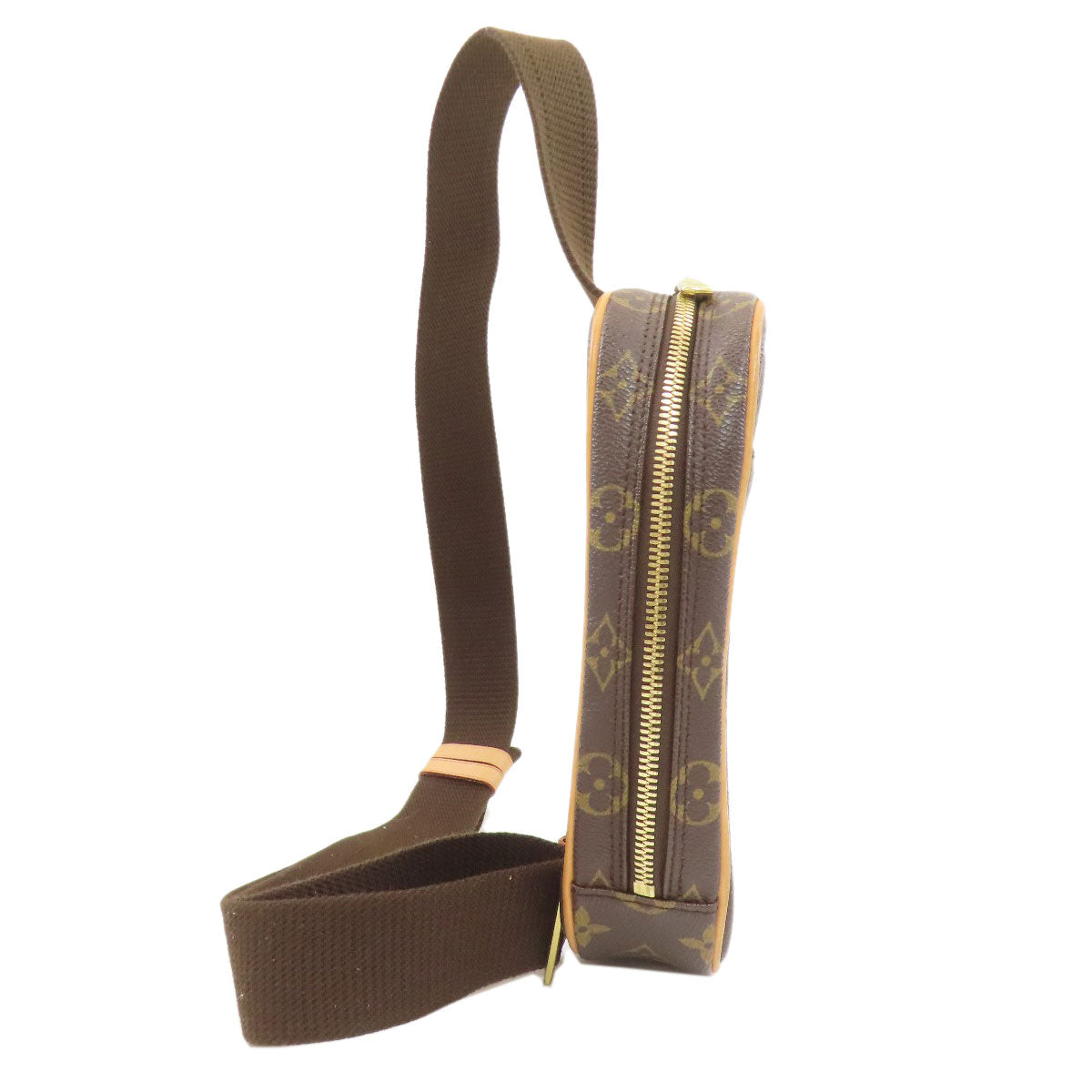 LOUIS VUITTON ルイヴィトン M51870 ポシェット・ガンジュ ボディバッグ モノグラムキャンバス レディース 中古