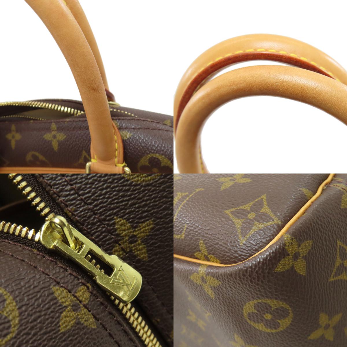 LOUIS VUITTON ルイヴィトン M47270 ドーヴィル ハンドバッグ モノグラムキャンバス レディース 中古