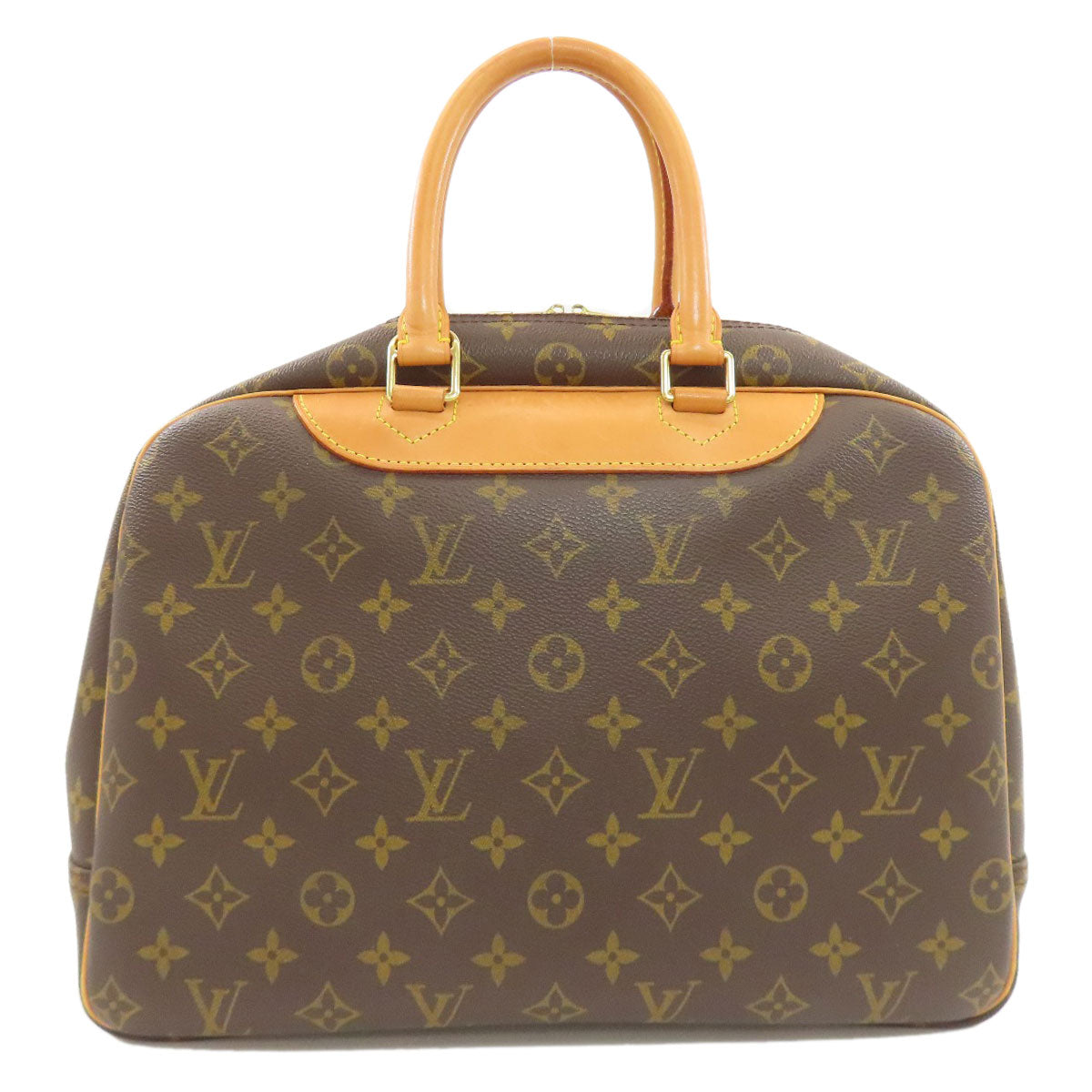 LOUIS VUITTON ルイヴィトン M47270 ドーヴィル ハンドバッグ モノグラムキャンバス レディース 中古
