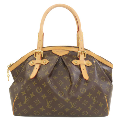 LOUIS VUITTON ルイヴィトン M40144 ティヴォリGM トートバッグ モノグラムキャンバス レディース 中古