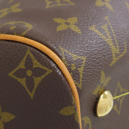 LOUIS VUITTON ルイヴィトン M40144 ティヴォリGM トートバッグ モノグラムキャンバス レディース 中古