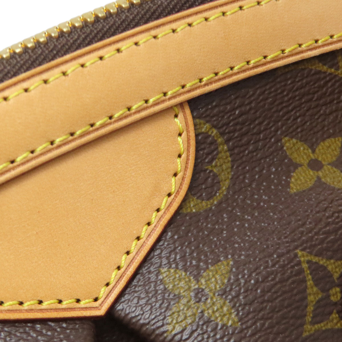 LOUIS VUITTON ルイヴィトン M40144 ティヴォリGM トートバッグ モノグラムキャンバス レディース 中古