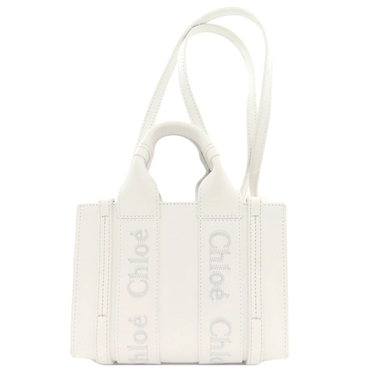 クロエ ウッディ ミニ 2WAY ハンドバッグ 中古 商品画像2