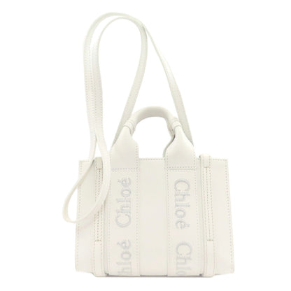 クロエ ウッディ ミニ 2WAY ハンドバッグ 中古 商品画像3