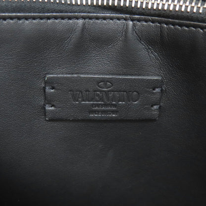 VALENTINO バレンティノ ロゴ トートバッグ ナイロン レディース 中古