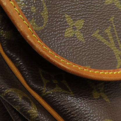 LOUIS VUITTON ルイヴィトン M42254 ソミュール35 ショルダーバッグ モノグラムキャンバス レディース 中古