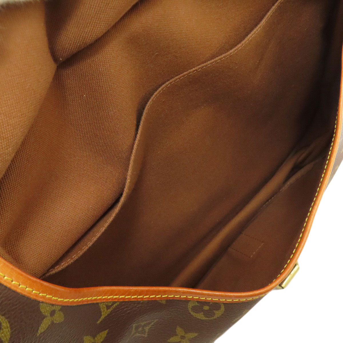 LOUIS VUITTON ルイヴィトン M42254 ソミュール35 ショルダーバッグ モノグラムキャンバス レディース 中古