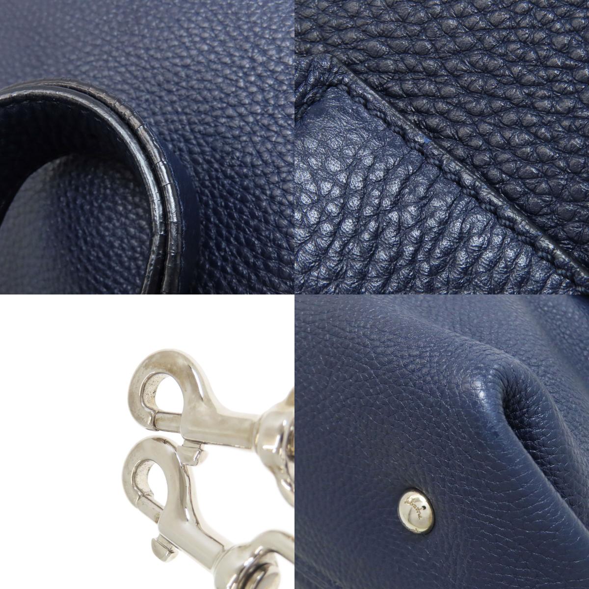 Salvatore Ferragamo サルヴァトーレフェラガモ ガンチーニ金具 2WAY ハンドバッグ レザー レディース 中古