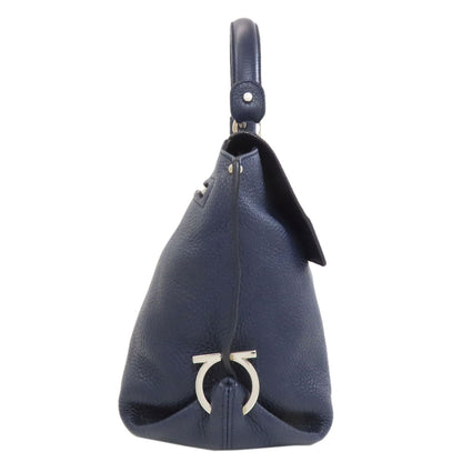 Salvatore Ferragamo サルヴァトーレフェラガモ ガンチーニ金具 2WAY ハンドバッグ レザー レディース 中古