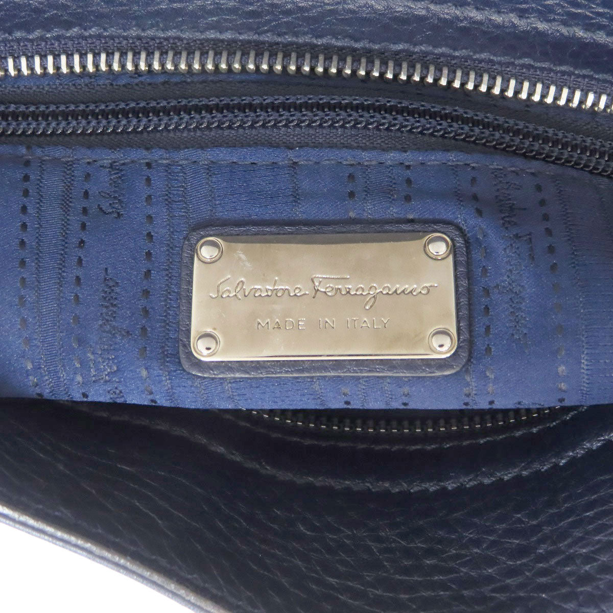 Salvatore Ferragamo サルヴァトーレフェラガモ ガンチーニ金具 2WAY ハンドバッグ レザー レディース 中古
