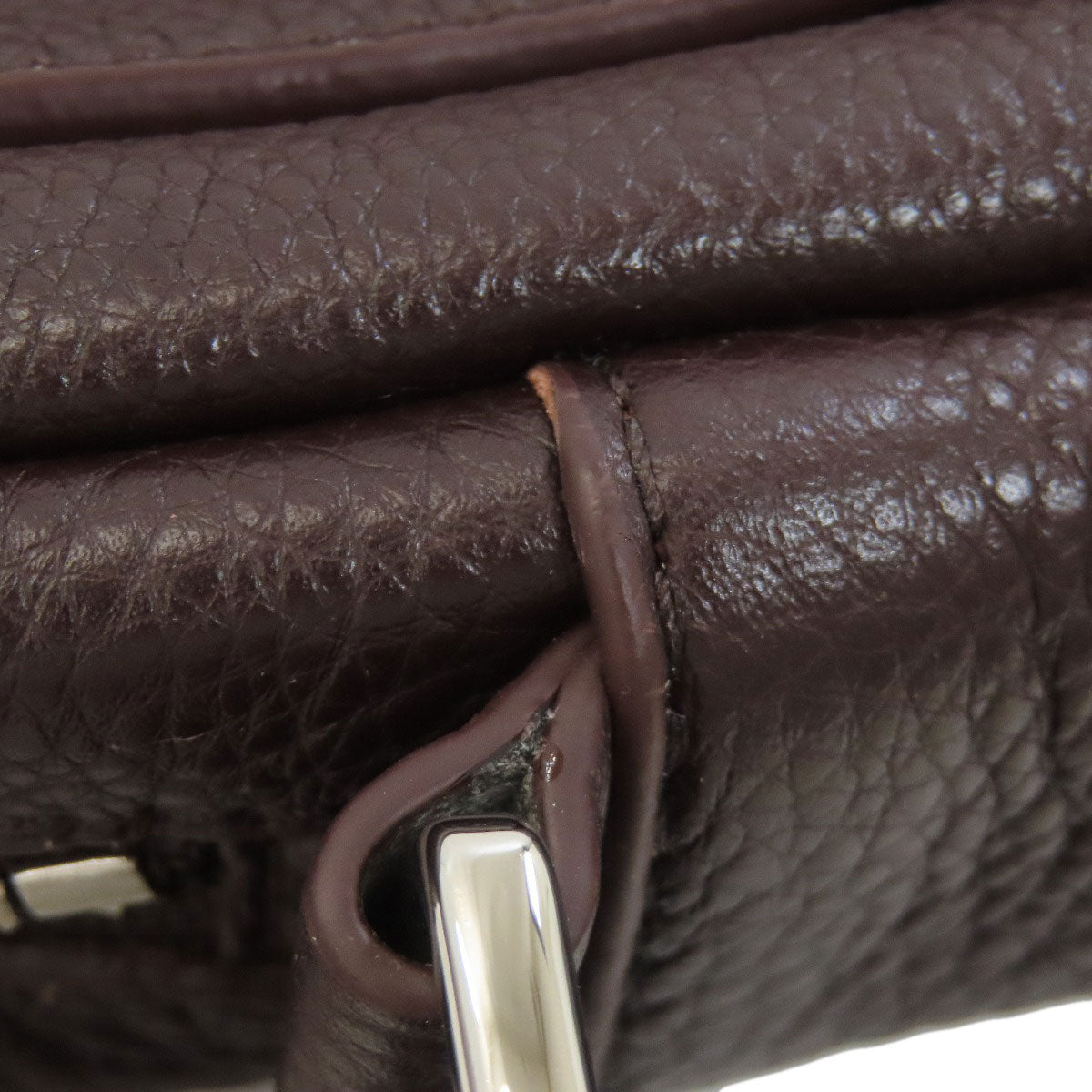 LOEWE ロエベ アナグラム ショルダーバッグ カーフ レディース 中古
